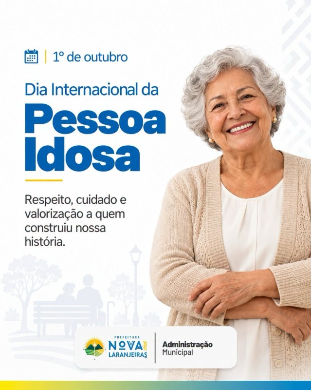 Neste 1º de outubro, celebramos o Dia Internacional da Pessoa Idosa